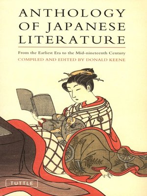 cover image of Anthology of Japanese Literature